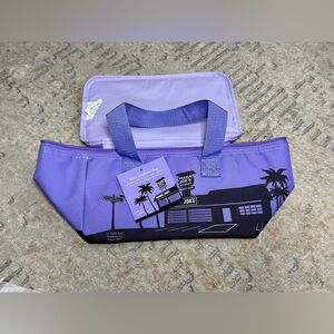 Trader Joe’s mini cooler purple